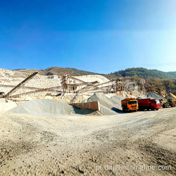 Equipamento de processamento de agregados de mineração para serviços pesados